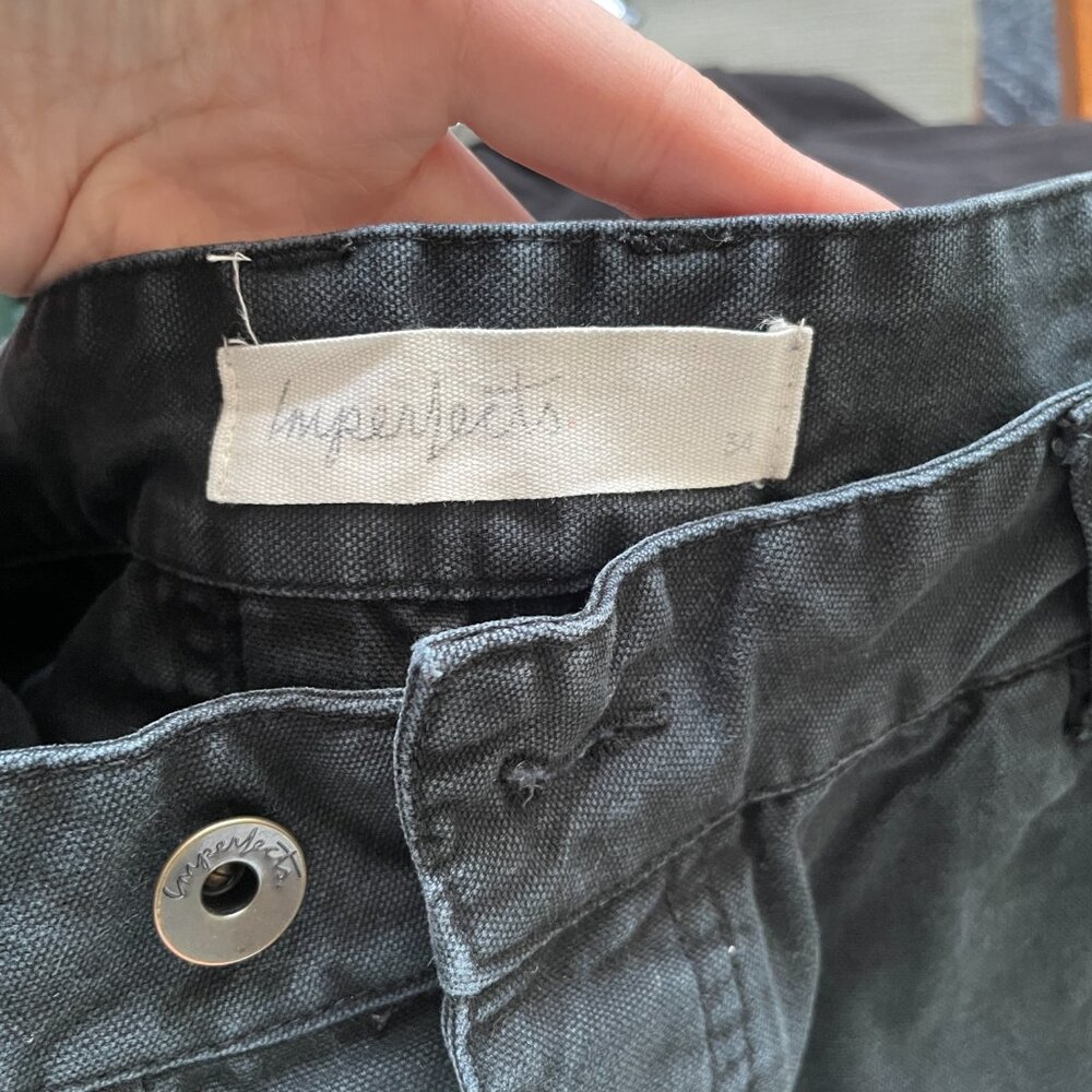 Imperfects Dungaree Pant in Obsidian Canvas - Men's 34W - Picture 7 of 8